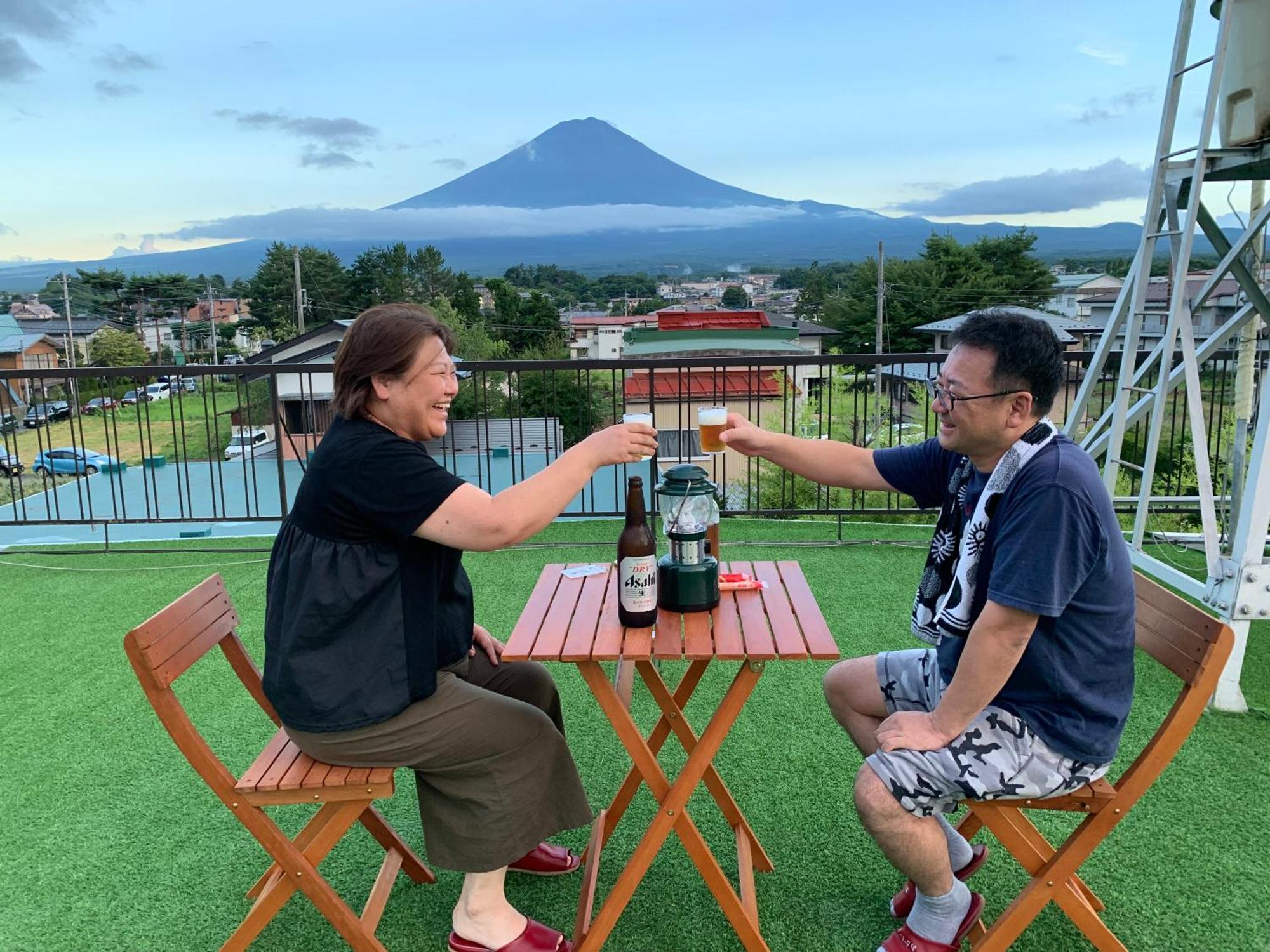 富士河口湖 赤石旅馆酒店 外观 照片